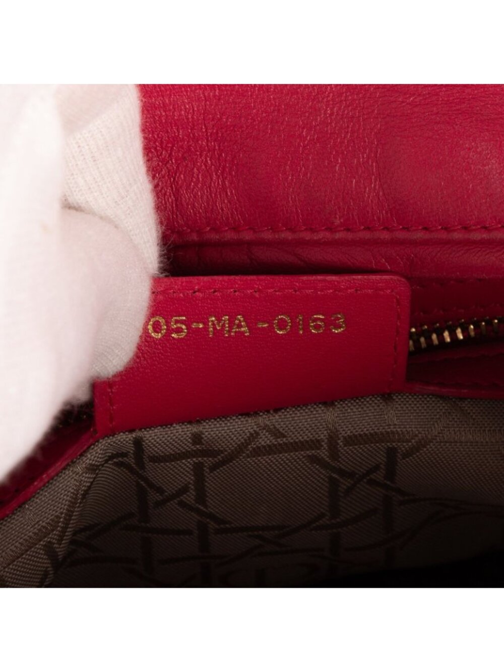 Dior Lady Dior Pink Cannage Leather Handbag - Picture 11 of 15